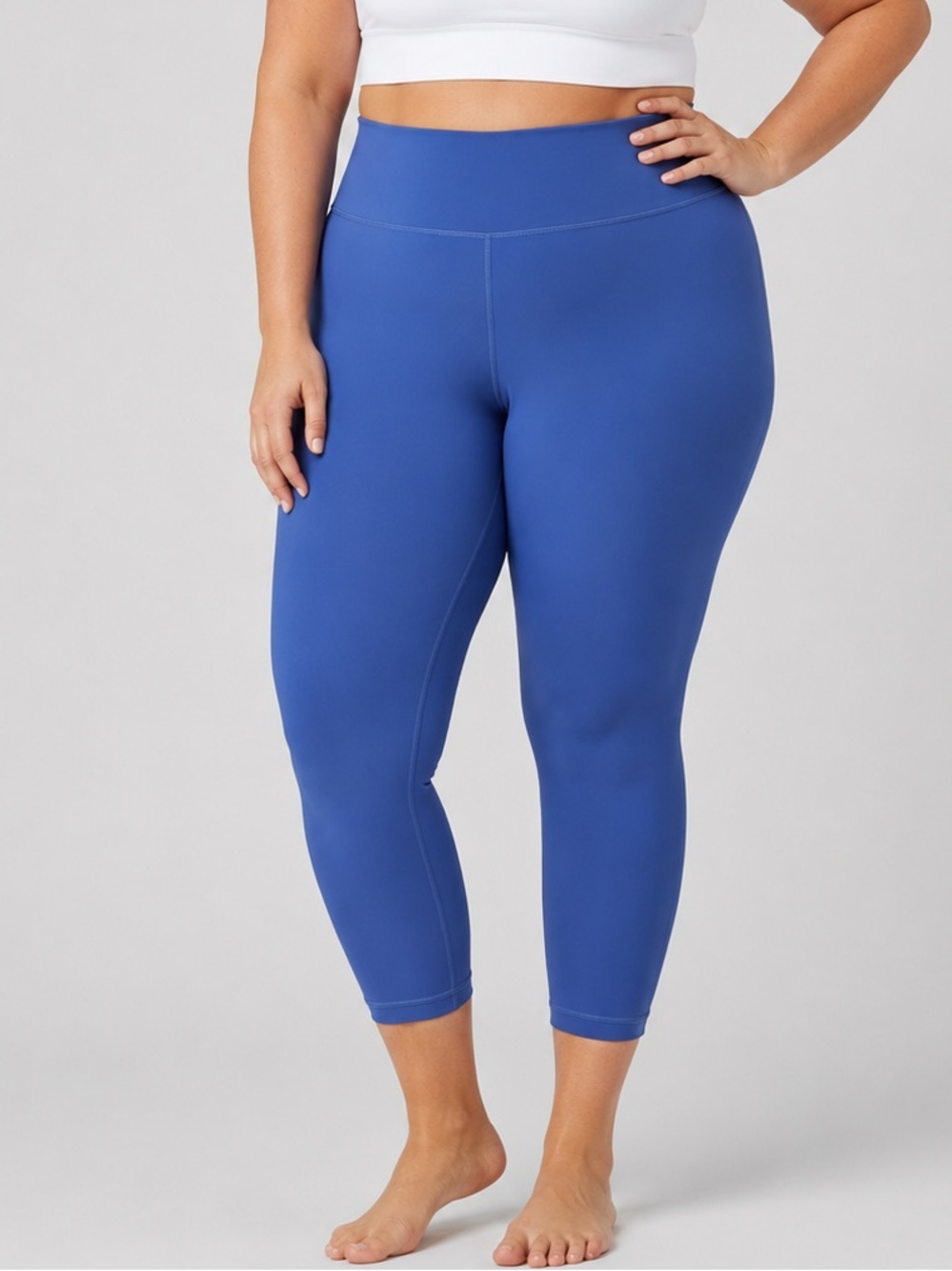 Lululemon Women’s Wunder Train High Rise Leggings In Blue, Size 20